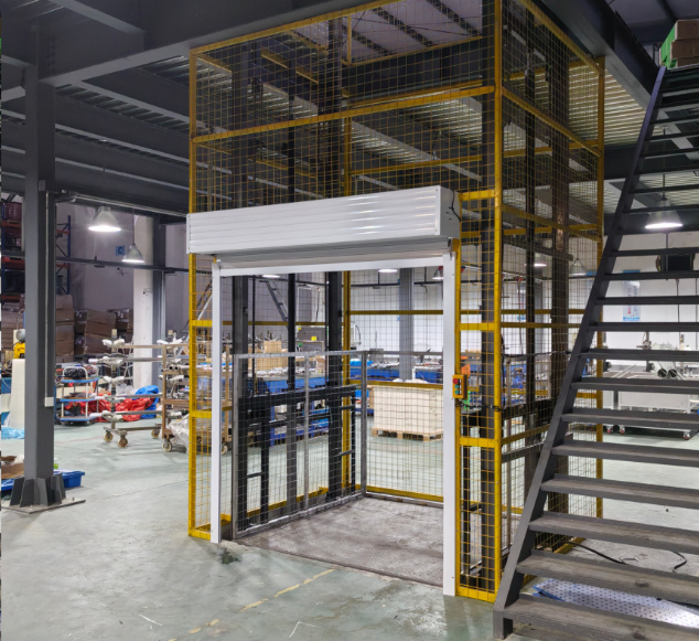 什运乡食品厂物料提升