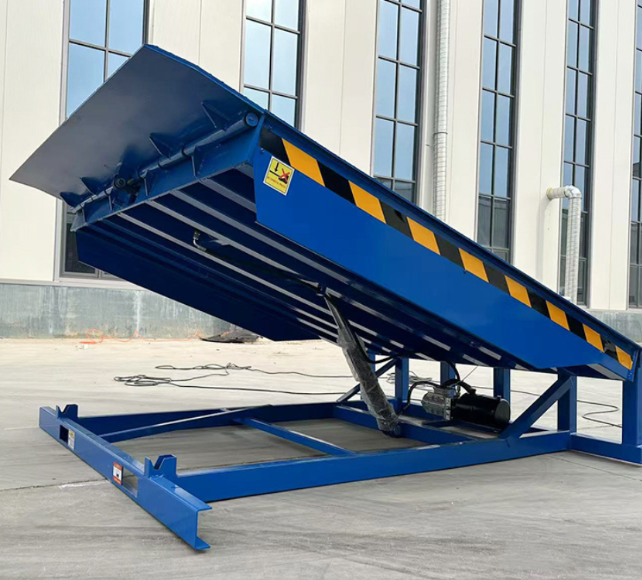 什运乡固定式登车桥应用