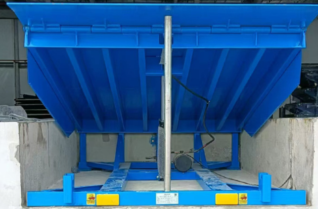 什运乡固定式登车桥应用